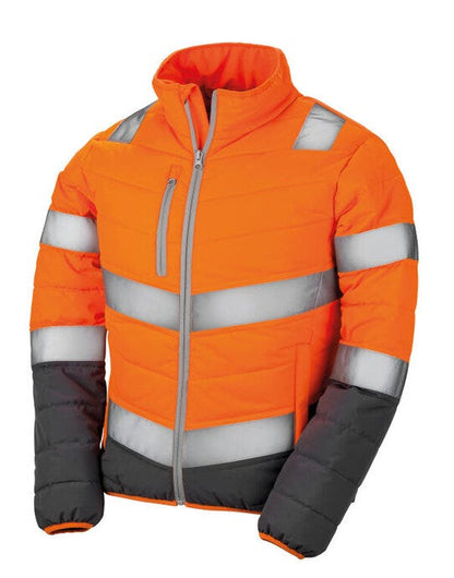 Result Safeguard Womens Safety Jacket - Fluorescent Orange