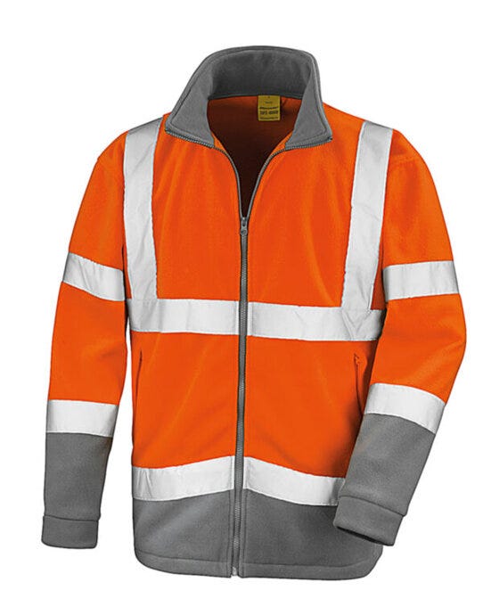 Result Safeguard Safety Microfleece - Fluorescent Orange