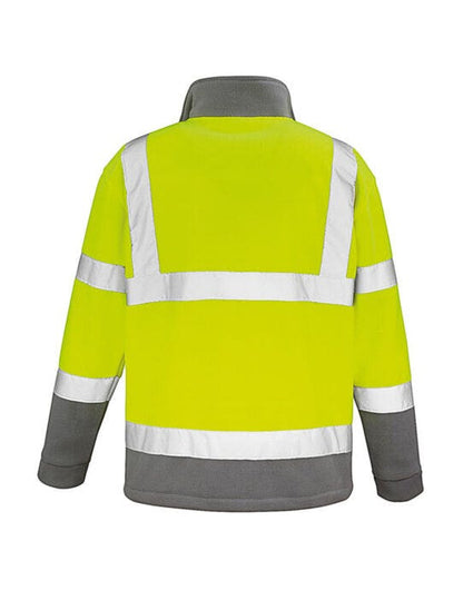 Result Safeguard Safety Microfleece - Fluro Yellow
