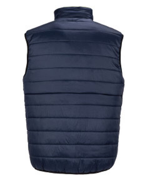 Result Safeguard Reversible Padded Gilet - Fluorescent Yellow/Navy