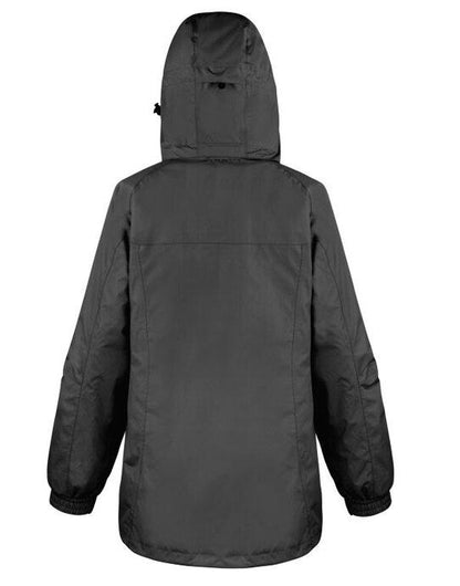 Result Womens 3 In 1 Journey Jacket - Black/Black