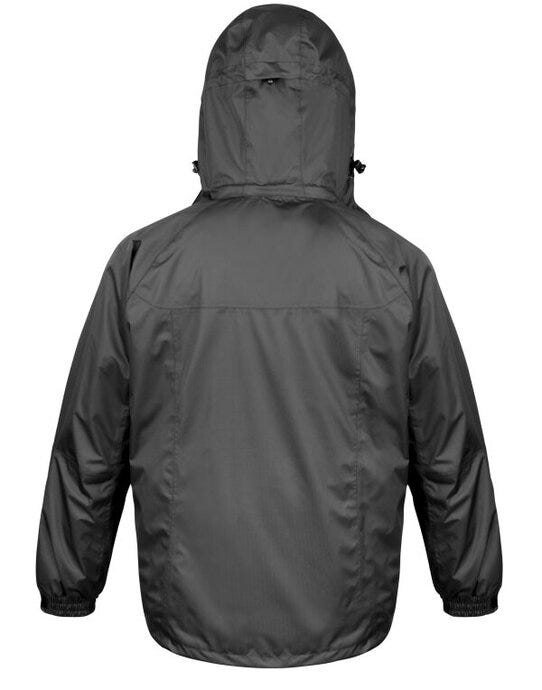 Result Mens 3 In 1 Journey Jacket - Black/Black