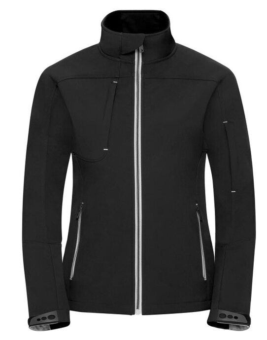 Russell Athletic Russell Ladies Bionic Softshell Jacket - Black