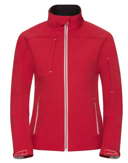 Russell Athletic Russell Ladies Bionic Softshell Jacket - Classic Red