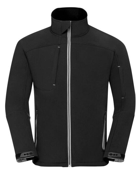 Russell Athletic Russell Mens Bionic Softshell Jacket - Black