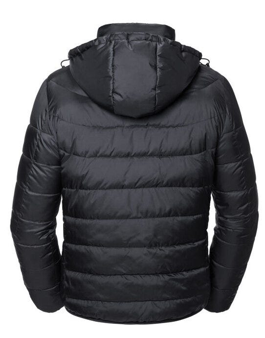 Russell Athletic Russell Mens Hooded Nano Jacket - Black