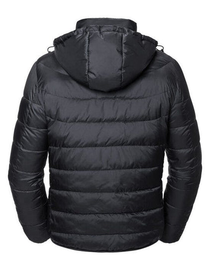 Russell Athletic Russell Mens Hooded Nano Jacket - Black
