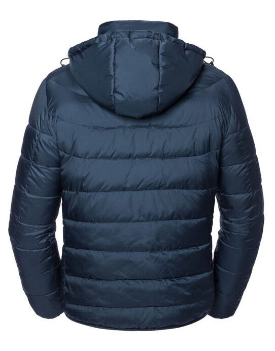 Russell Athletic Russell Mens Hooded Nano Jacket - French Navy