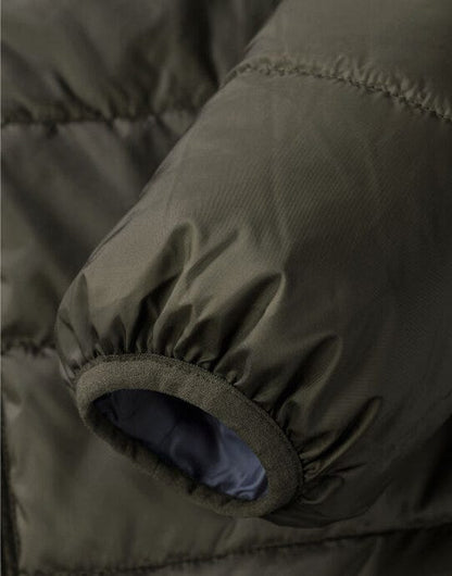 Russell Athletic Russell Mens Hooded Nano Jacket - Dark Olive