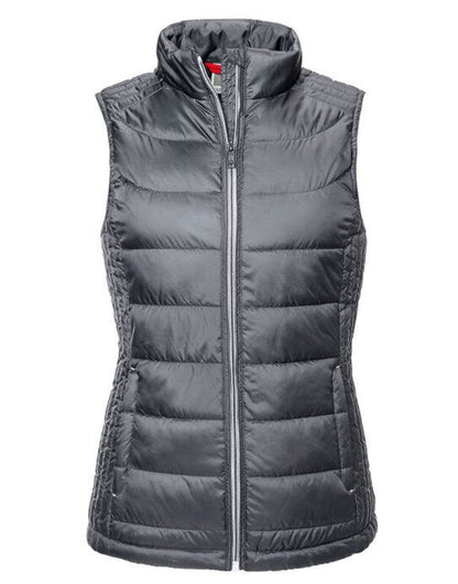 Russell Athletic Russell Ladies Nano Bodywarmer - Iron Grey