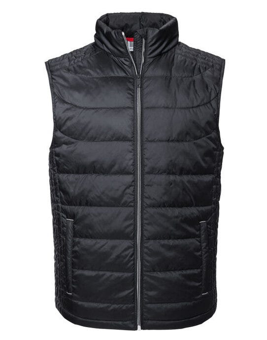 Russell Athletic Russell Mens Nano Bodywarmer - Black