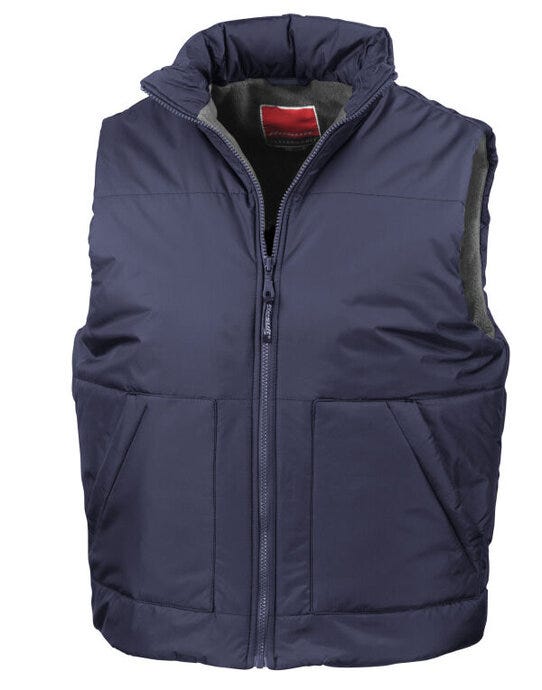 Result Fleece Lined Bodywarmer - Navy