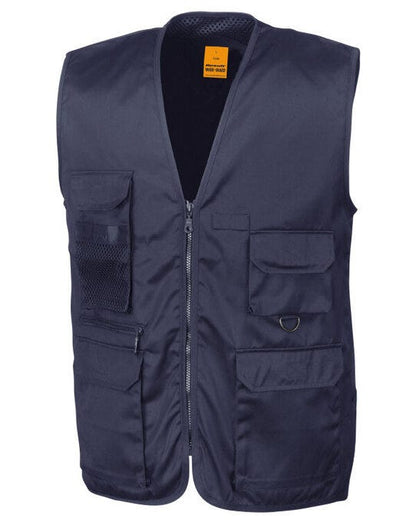 Result Work-Guard Result Workguard Safari Waistcoat - Midnight Navy