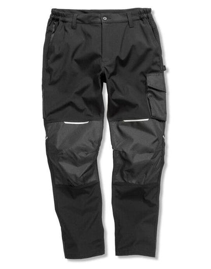 Result Work-Guard Result Workguard Slim Softshell Trousers - Black