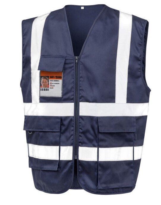 Result Work-Guard Result Workguard Heavyduty Security Vest - Navy