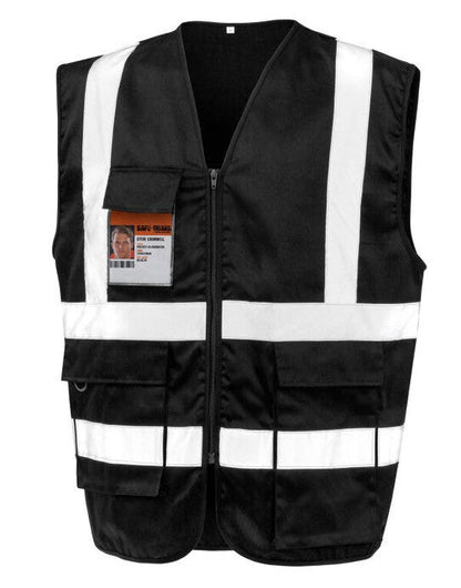 Result Work-Guard Result Workguard Heavyduty Security Vest - Black