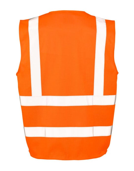 Result Safeguard Result Sguard Exec Cool Mesh Safety Vest - Fluoresent Orange