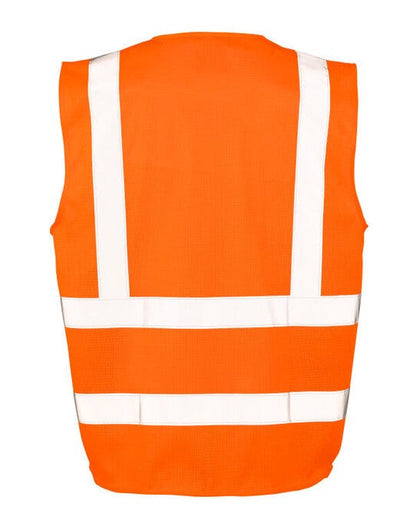 Result Safeguard Result Sguard Exec Cool Mesh Safety Vest - Fluoresent Orange