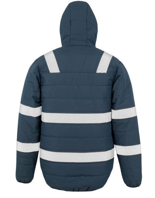 Result Recycled Result Rcycled Ripstop Padded Safety Jkt - Navy