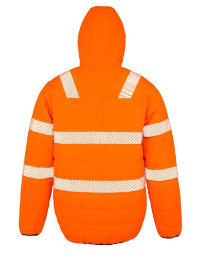 Result Recycled Result Rcycled Ripstop Padded Safety Jkt - Fluoresent Orange