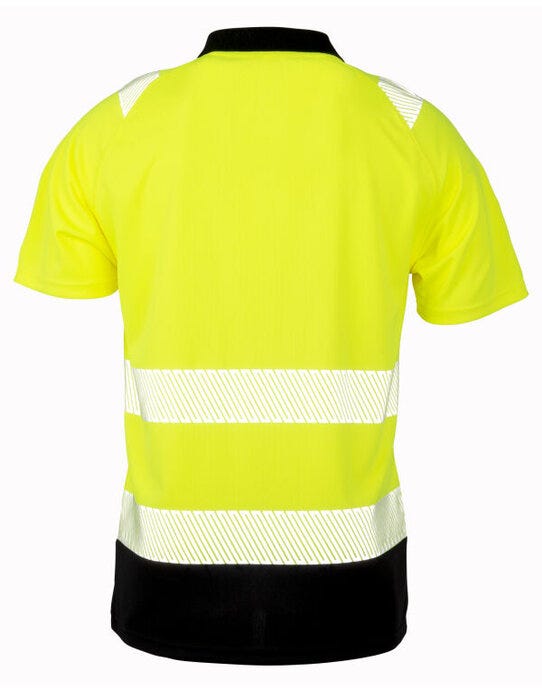 Result Recycled Safety Polo - Fluoresent Yellow