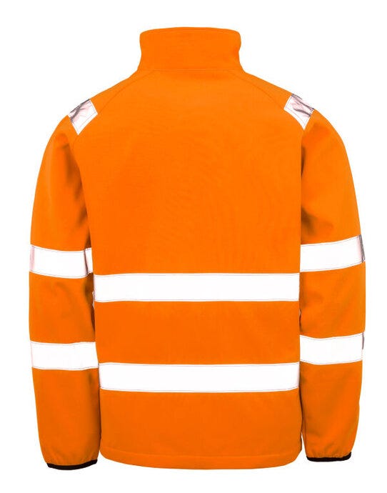 Result Recycled Printable Safety S'shell - Fluoresent Orange