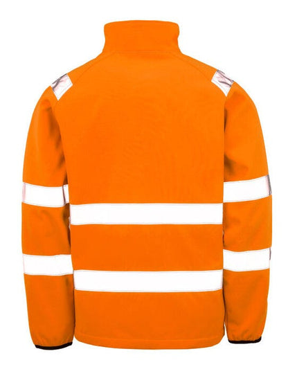 Result Recycled Printable Safety S'shell - Fluoresent Orange