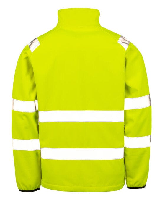 Result Recycled Printable Safety S'shell - Fluoresent Yellow