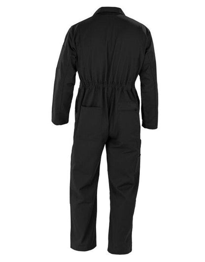 Result Recycled Action Zip Front Overall - Black