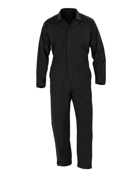 Result Recycled Action Zip Front Overall - Black