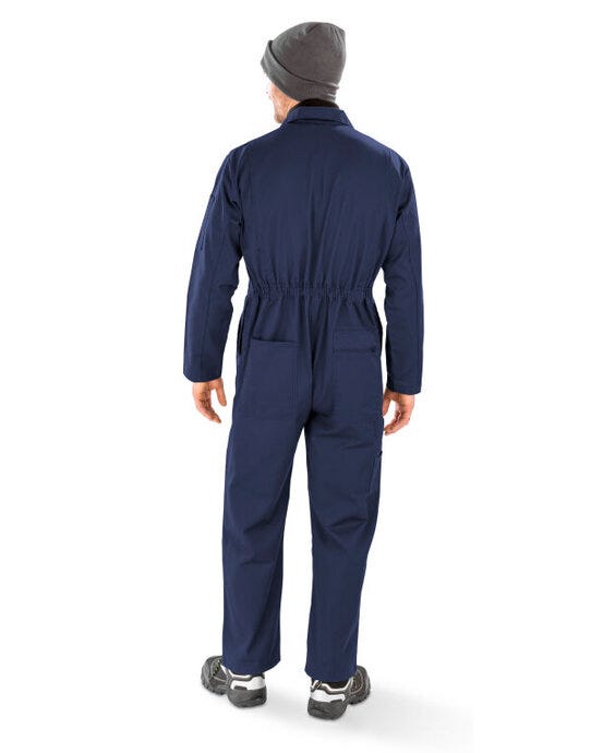 Result Recycled Action Zip Front Overall - Navy
