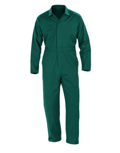 Result Recycled Action Zip Front Overall - Bottle Green
