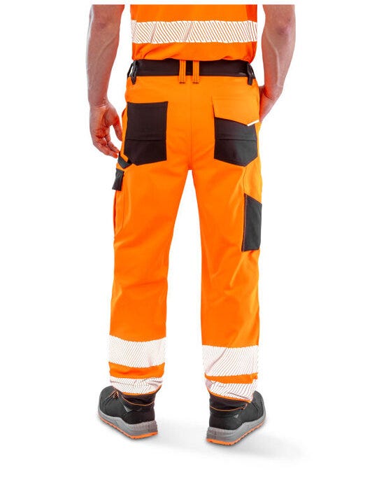 Result Safeguard Resuly Safeguard Stretch Safety Trouser - Fluoresent Orange