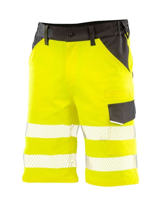 Result Safeguard Recycled Dynamic Shorts - Fluoresent Yellow