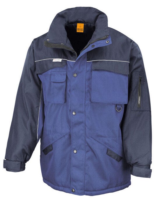 Result Work-Guard Result Workguard Combo Coat - Royal/Navy