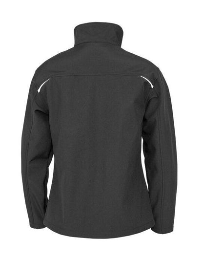 Result Recycled Ladies P'able Softshell - Black