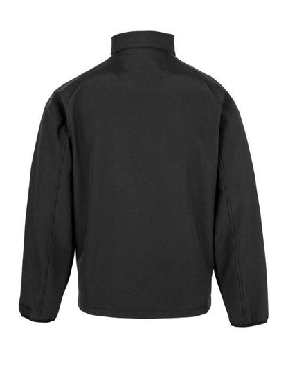 Result Recycled Jnr & Youth Softshell - Black