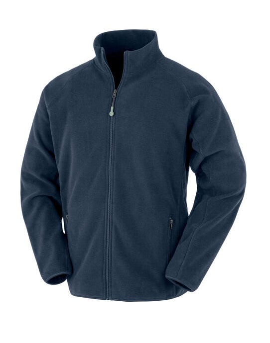 Result Recycled Unisex Fleece Jacket - Navy