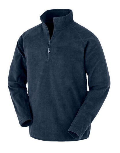 Result Recycled Unisex Microfleece Top - Navy