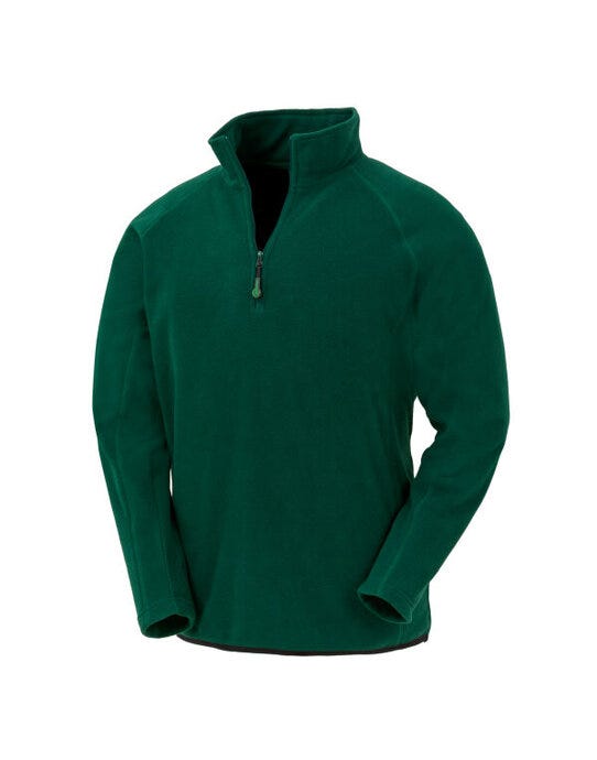 Result Recycled Unisex Microfleece Top - Forest Green