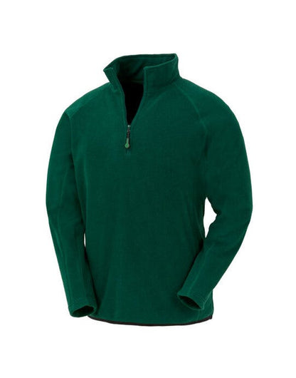 Result Recycled Unisex Microfleece Top - Forest Green