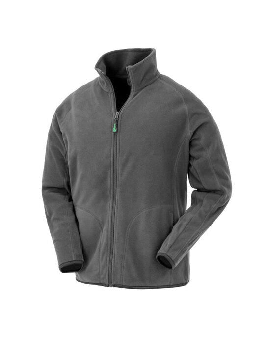 Result Recycled Microfleece Jacket - Grey