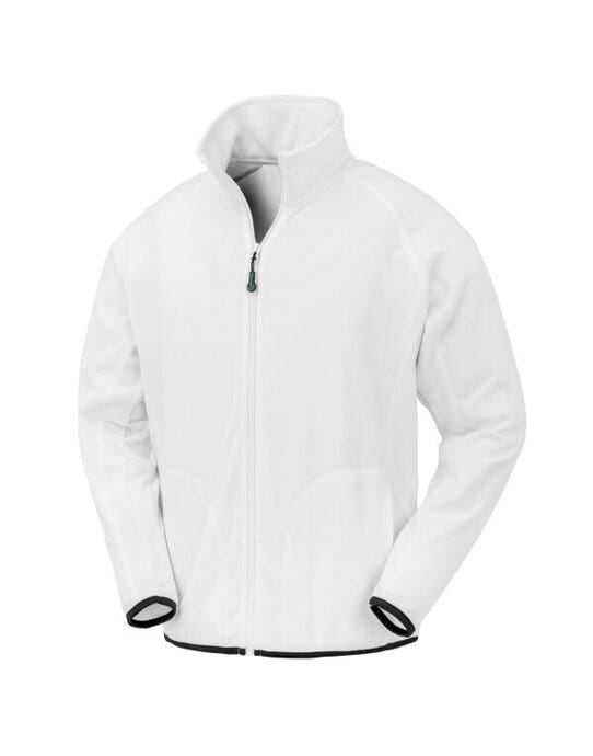 Result Recycled Microfleece Jacket - White