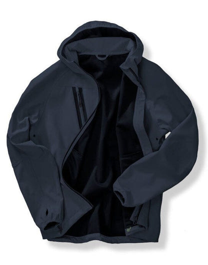 Result Recycled Result 3-Layer Recycled Hooded Softshell - Navy/Navy