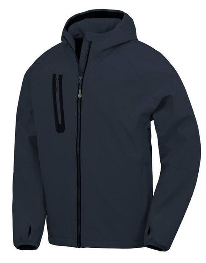Result Recycled Result 3-Layer Recycled Hooded Softshell - Navy/Navy