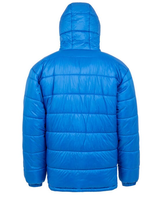 Result Recycled Hooded Padded Parka - Royal Blue