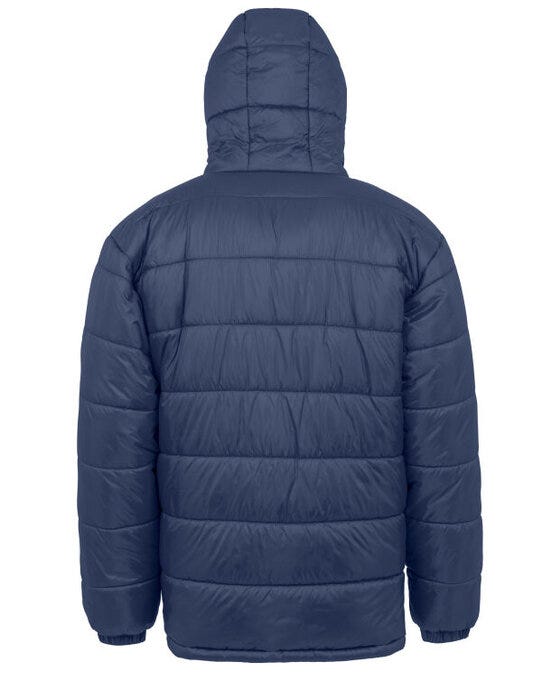 Result Recycled Hooded Padded Parka - Navy