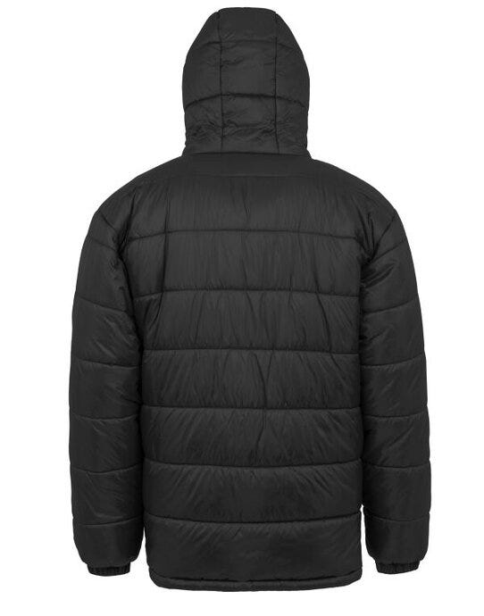 Result Recycled Hooded Padded Parka - Black