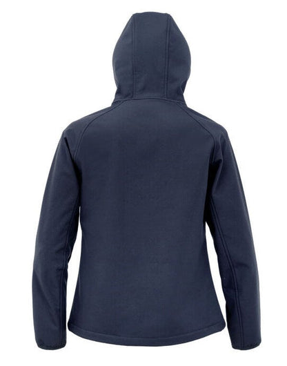 Result Recycled Result Ladies Recycled P'able Hood Shell - Navy