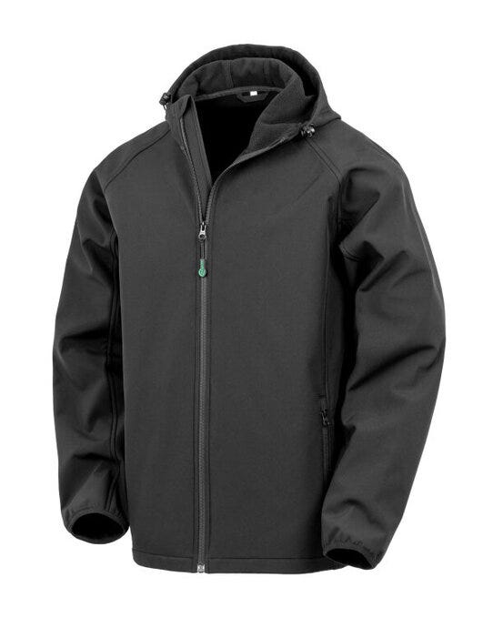Result Recycled Result Mens Recycled P'able Hood S'shell - Black